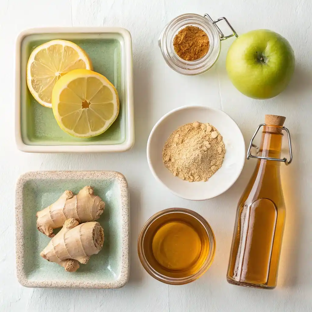Natural Mounjaro Recipe: The Simple Hack Everyone's Trying (2025) 3 Natural Mounjaro recipe ingredients measured and ready